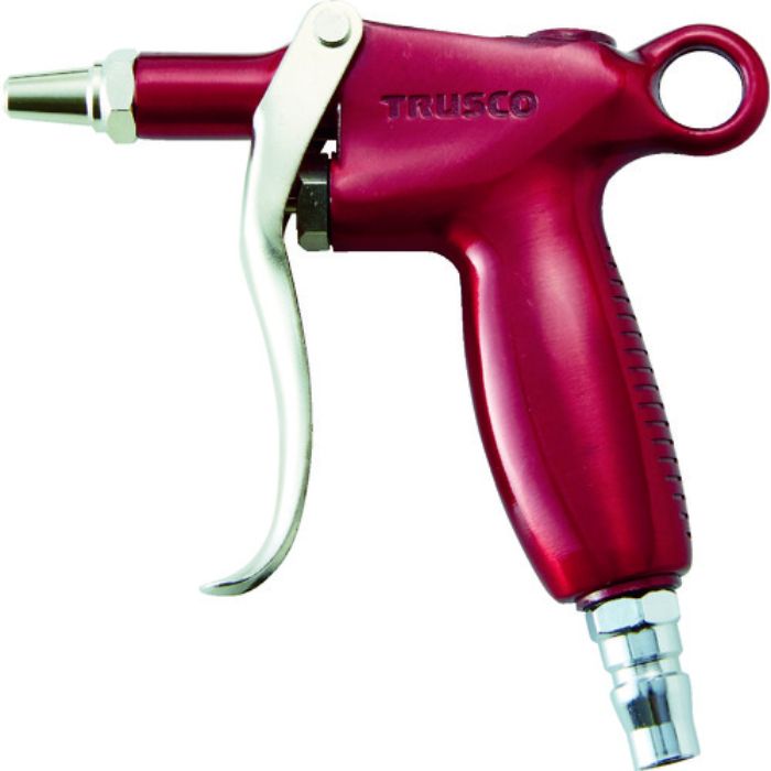 TRUSCO カラーエアダスター レッド 引金式 プラグタイプ 標準ノズル(Tcode:1162197)