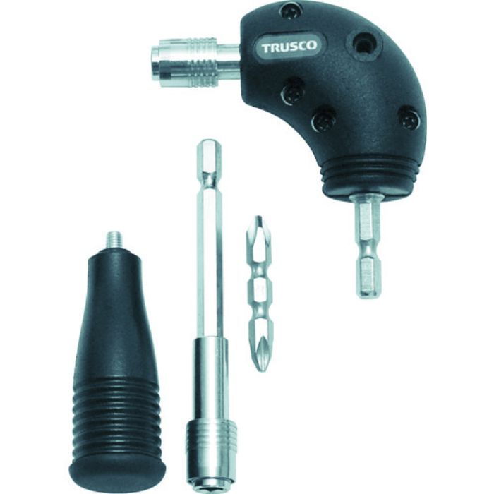 TRUSCO 電動ドライバー用アダプター L型(Tcode:2709457)