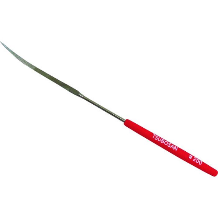 ツボサン ダイヤモンドヤスリ 片コテ 三角 #200(Tcode:8529141)