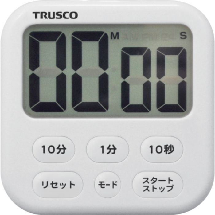 TRUSCO 時計機能付デジタルタイマ(Tcode:2576405)