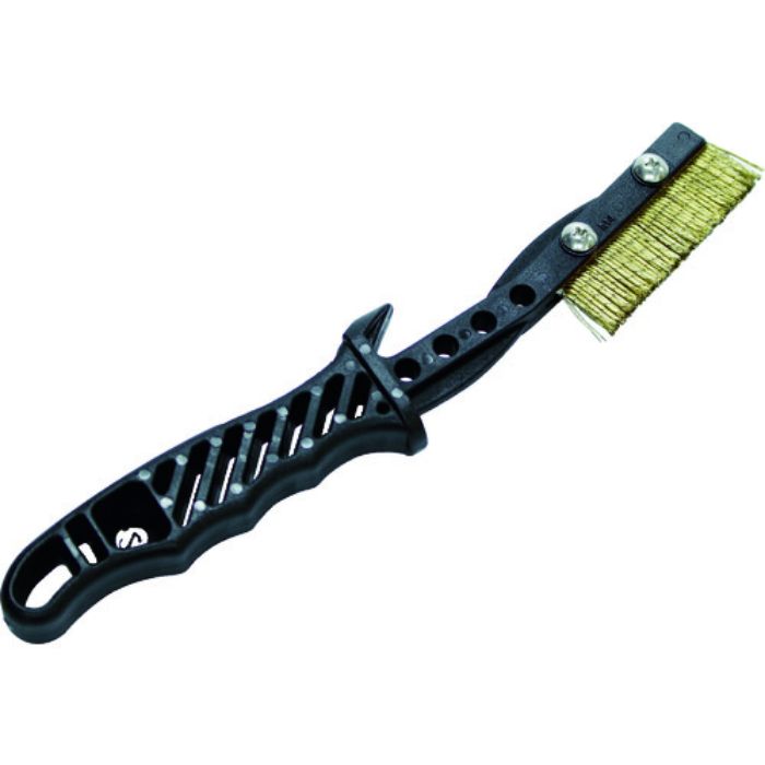 TRUSCO チャンネルブラシ EグリップI型 TC鋼線 ラッピング(Tcode:8563533)