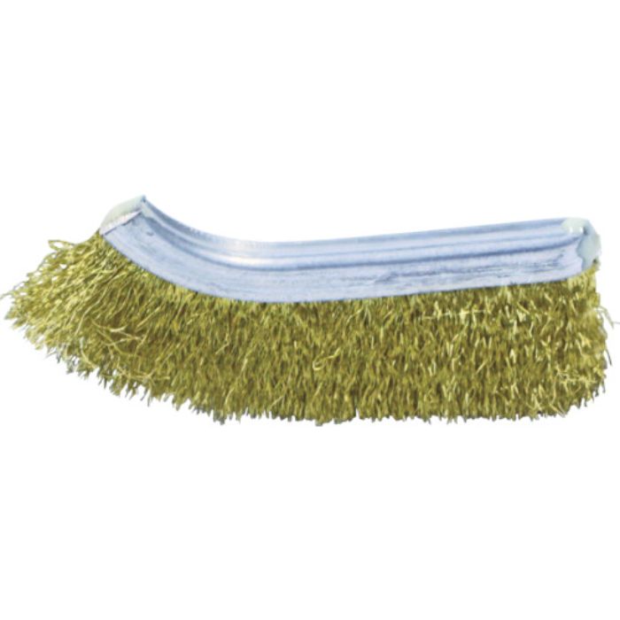 TRUSCO チャンネルブラシ EグリップJ型 交換用スペア 真鍮線(Tcode:8563555)