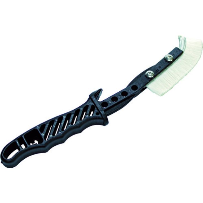 TRUSCO チャンネルブラシ EグリップJ型 66ナイロン(Tcode:8563552)