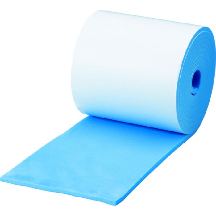 TRUSCO エッジクッションテープ 100mmX2m ブルー(Tcode:4155343)