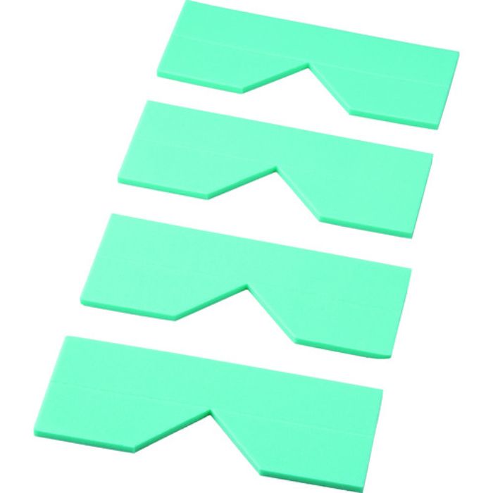 TRUSCO エッジクッションテープ コーナー用4枚入 グリーン(Tcode:4155297)