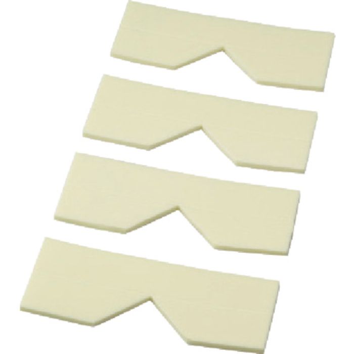 TRUSCO エッジクッションテープ コーナー用4枚入 グレー(Tcode:3292321)