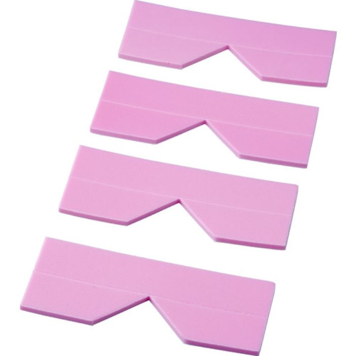 TRUSCO エッジクッションテープ コーナー用4枚入 レッド(Tcode:4155271)