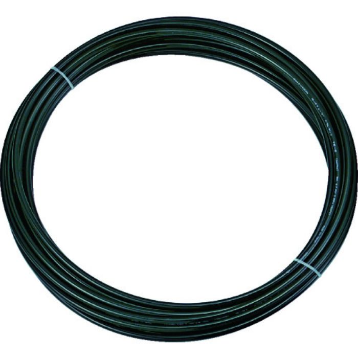 TRUSCO ポリウレタンチューブ 4X2.5mm 10m巻 黒(Tcode:2317397)