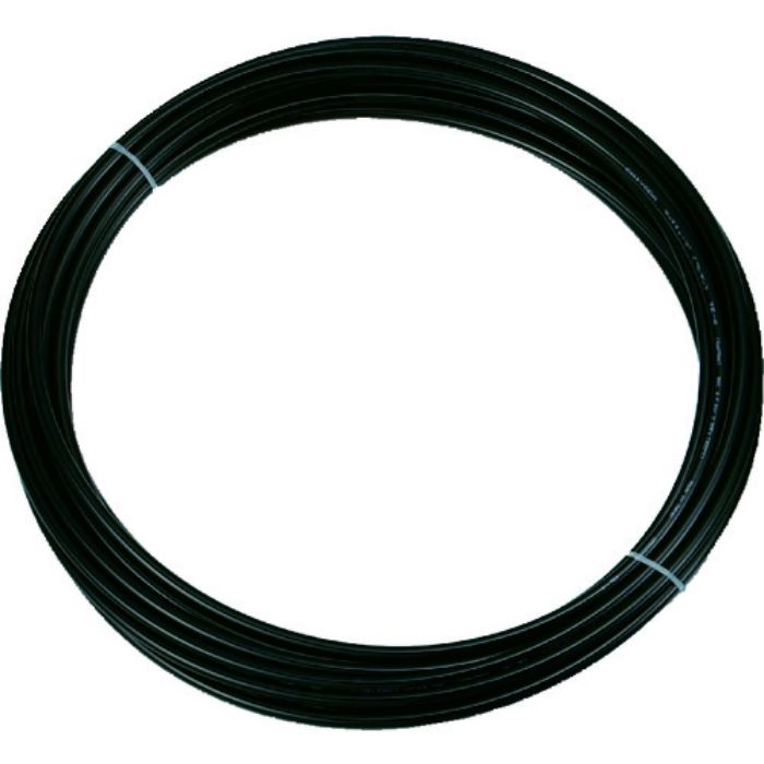 TRUSCO ポリウレタンチューブ 8X5.0mm 10m巻 黒(Tcode:2316781)