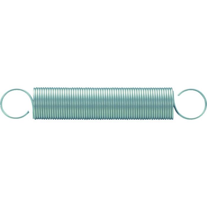 TRUSCO 引張コイルばね スチール D13.75Xd1.25XL125.4 79.5巻 3個入(Tcode:1257815)