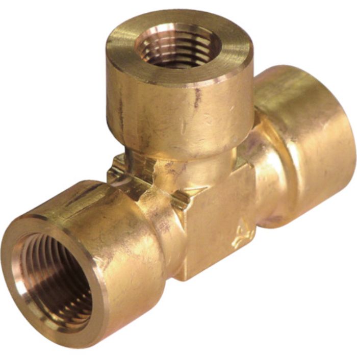 ASOH 異径内ネジチーズ PT1/4内×PT1/4内×PT3/8内(Tcode:4835913)