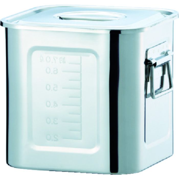 TRUSCO ステンレス角タンク 25.0L 300 取手付(Tcode:8185206)