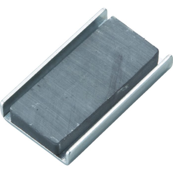 TRUSCO キャップ付フェライト磁石 角形 45mmX30mmX7mm 10個入(Tcode:4151623)