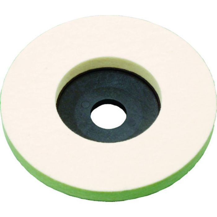 TRUSCO フェルトディスクα Φ100 ふきとり用 5個入(Tcode:2612721)