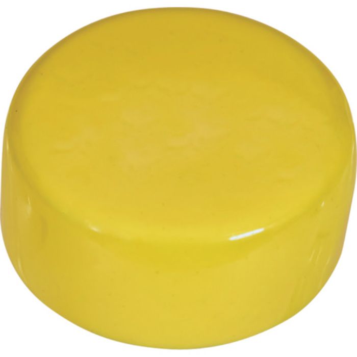 TRUSCO フェライトポリアミド磁石 Φ18 黄 1個入(Tcode:4894456)