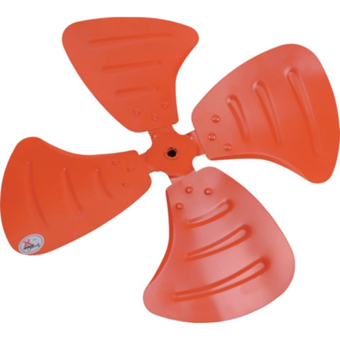 TRUSCO 全閉式工場扇用アルミ製ハネ 44cm 穴径10Φ用(Tcode:4249984)