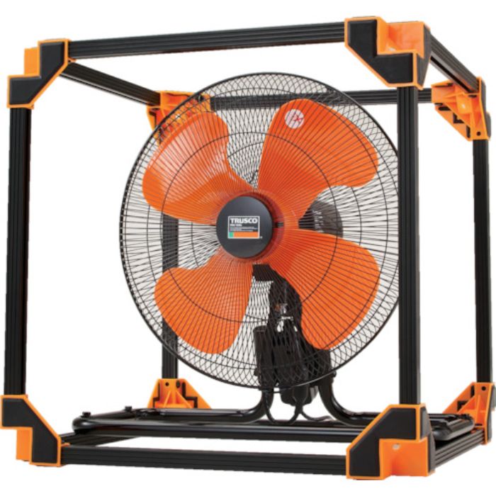 TRUSCO 全閉式アルミハネ工場扇 ゼフィール キューブタイプ(Tcode:4748948)