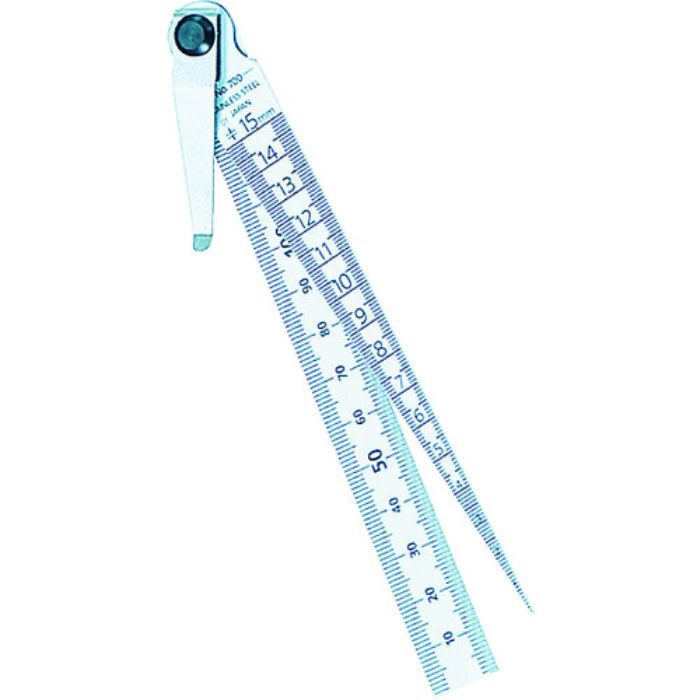 TRUSCO テーパーゲージ 測定範囲テーパ1.0〜15.0(Tcode:2297663)