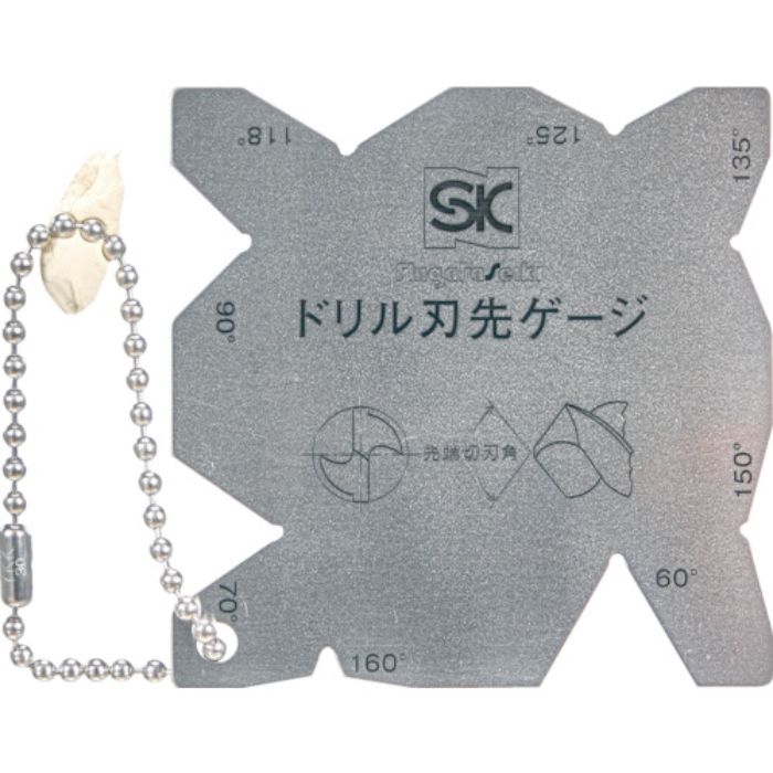 TRUSCO ドリル刃先ゲージ(Tcode:2296004)