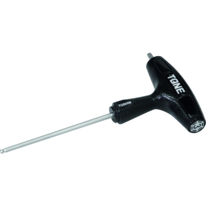 TONE ボールポイント六角棒レンチ(T形) グリップボールポイントヘキサゴンレンチ 対辺寸法3mm(Tcode:2178908)