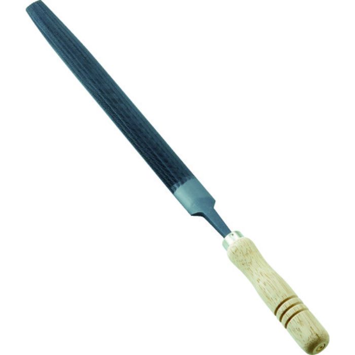 TRUSCO 鉄工用ヤスリ 木柄付 半丸 中目 刃長300(Tcode:1026233)