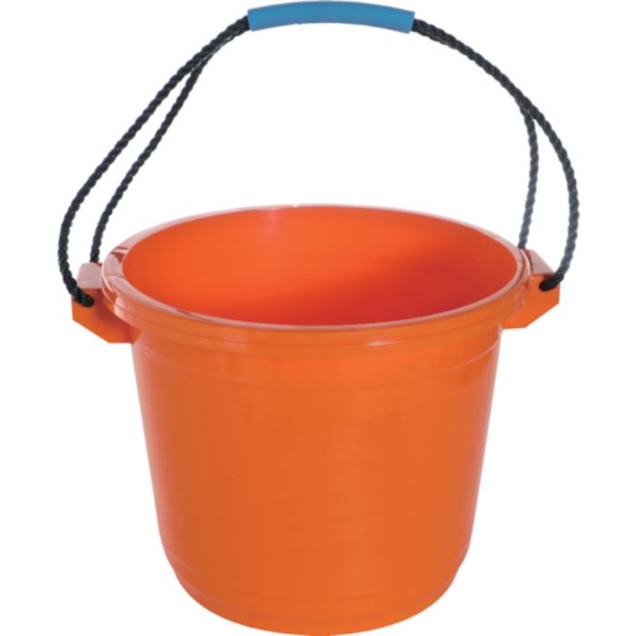 TRUSCO ハードプラバケツ 14L オレンジ色(Tcode:2466425)