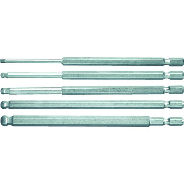 TRUSCO ロングボールポイント六角ビット 5本組セット(Tcode:8563519)