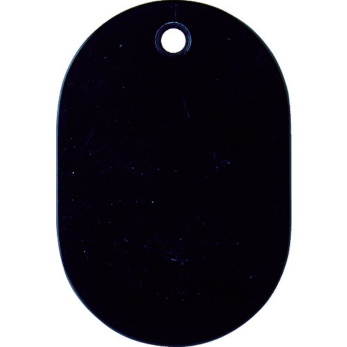 TRUSCO 小判札 大 60X40mm 5枚入 黒(Tcode:1144955)