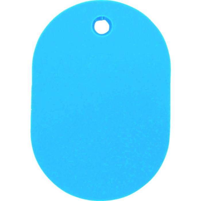 TRUSCO 小判札 大 60X40mm 5枚入 空色(Tcode:7792620)