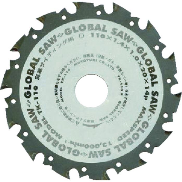 モトユキ 窯業サイディングボード用 超硬チップソー(Tcode:3793559)