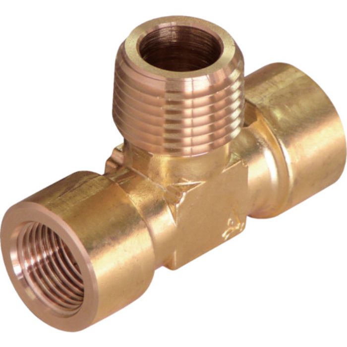 ASOH 異径二方チーズ PT3/8内×PT3/8内×PT1/2外(Tcode:4835981)