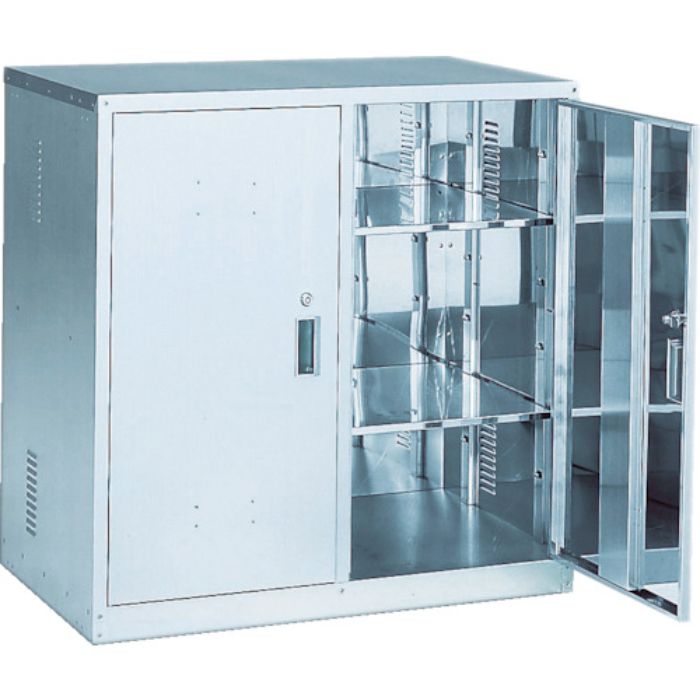 TRUSCO 耐震薬品庫 両開型 900X500XH900(Tcode:4789938)