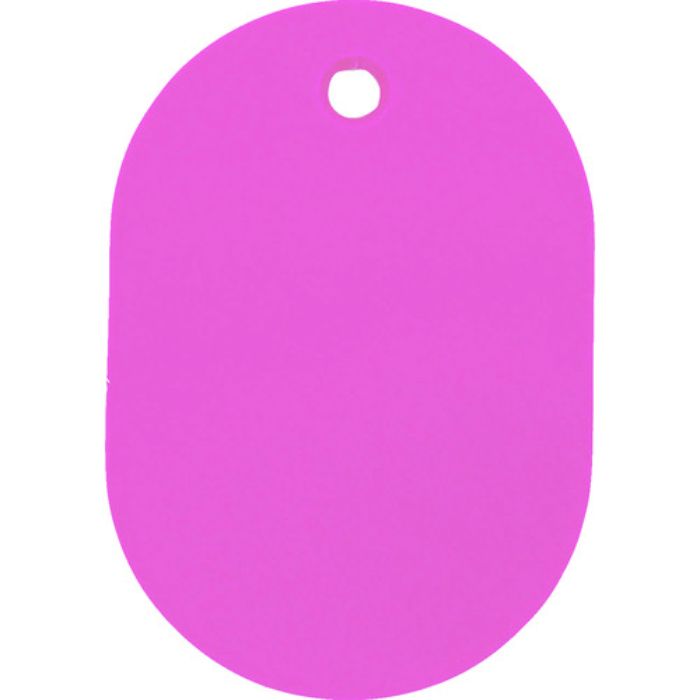 TRUSCO 小判札 小 45X30mm 5枚入 ピンク(Tcode:7792531)