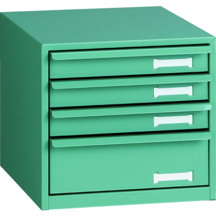 TRUSCO 卓上ツールケース 4段 264X327XH243(Tcode:5021448)の通販