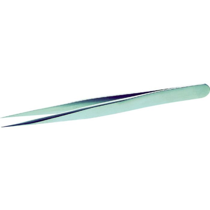 リンドストローム 静電気対策精密ピンセット 全長110×幅9mm 先丸型(Tcode:4982118)