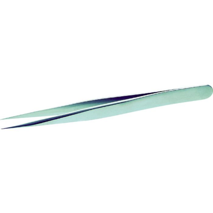 リンドストローム 静電気対策精密ピンセット 全長110×幅10mm 先丸型(Tcode:4982126)