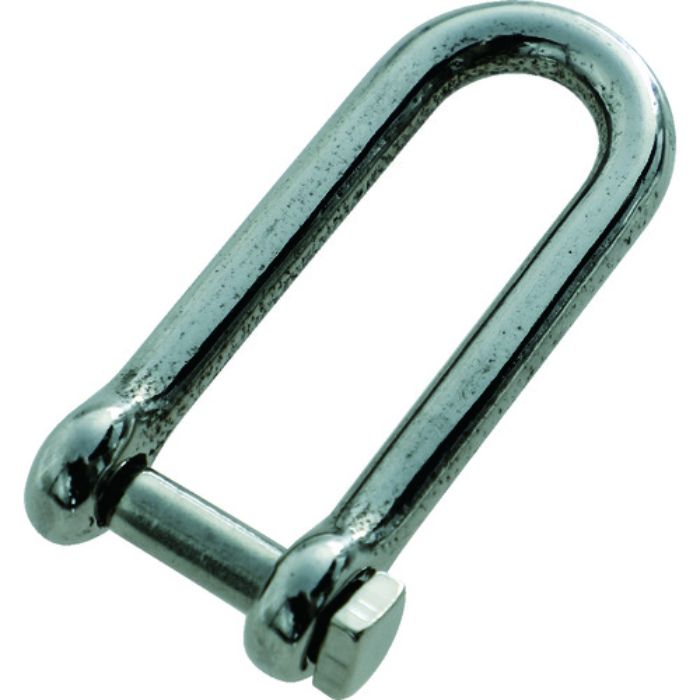 TRUSCO ロング角頭シャックル ステンレス製 D寸法5mm (1個=1袋)(Tcode:2082423)