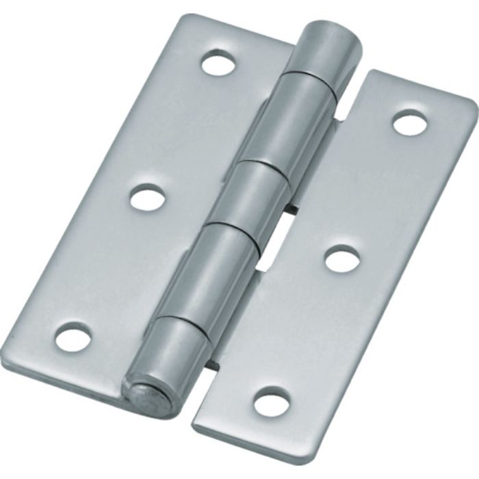 TRUSCO ステンレス平型蝶番 全長75mm (1個=1袋)(Tcode:2795914)