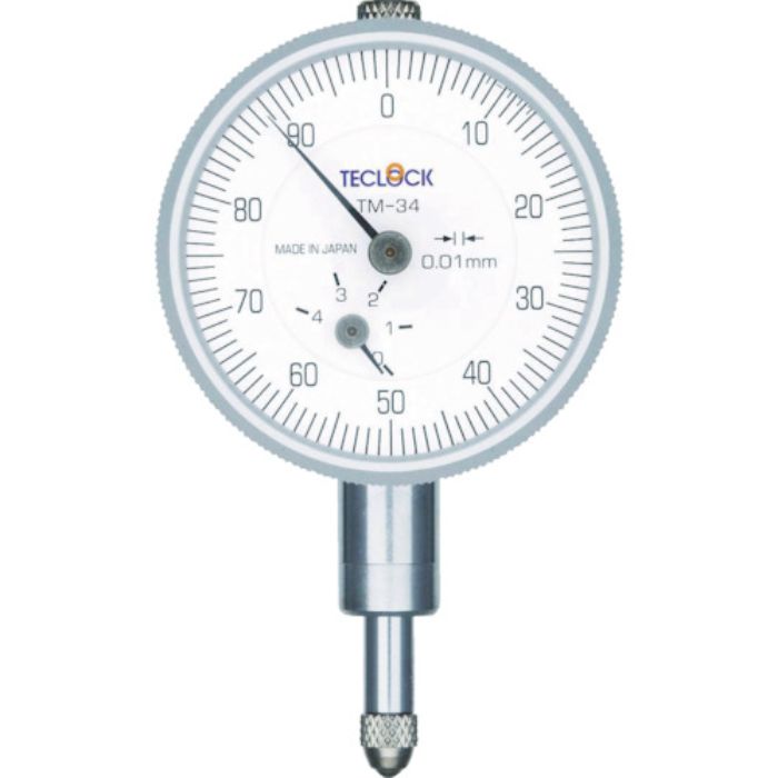 テクロック ダイヤルゲージ 測定範囲0〜4mm(Tcode:7959451)