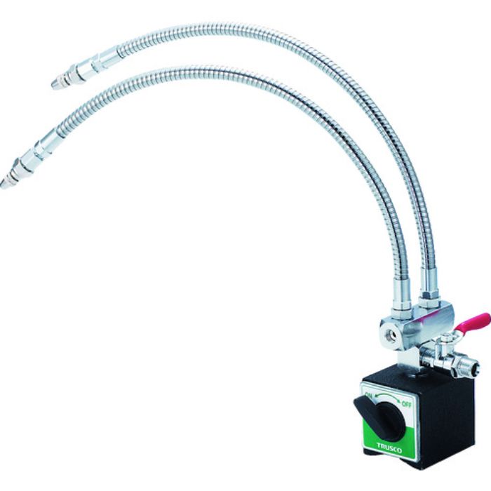 TRUSCO マグネットベースクーラント 2軸用 ノズル400mm(Tcode:2787202)