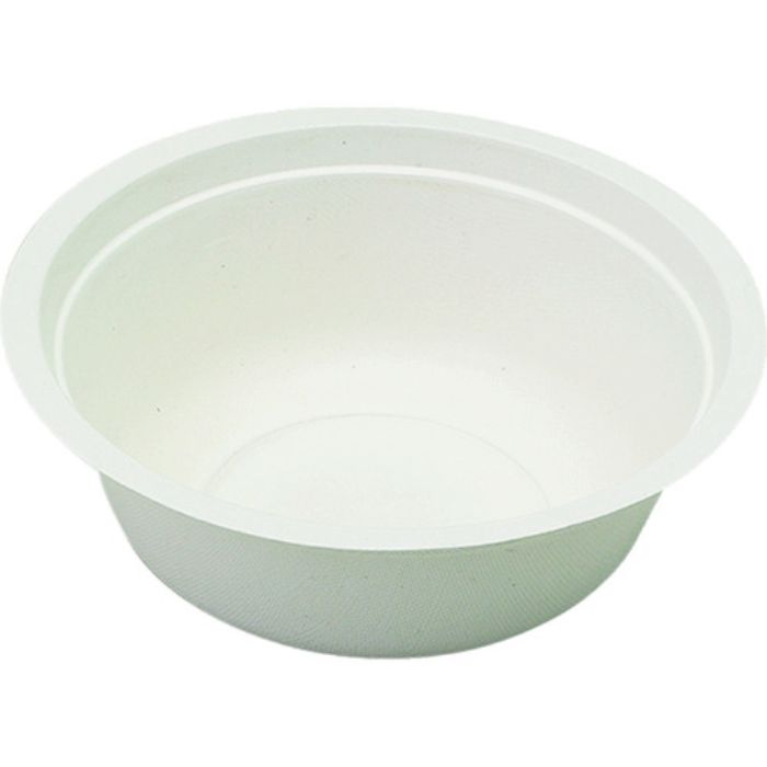 TRUSCO モールドどんぶり丸 無地 Mサイズ 154X×54 50枚入(Tcode:1612563)