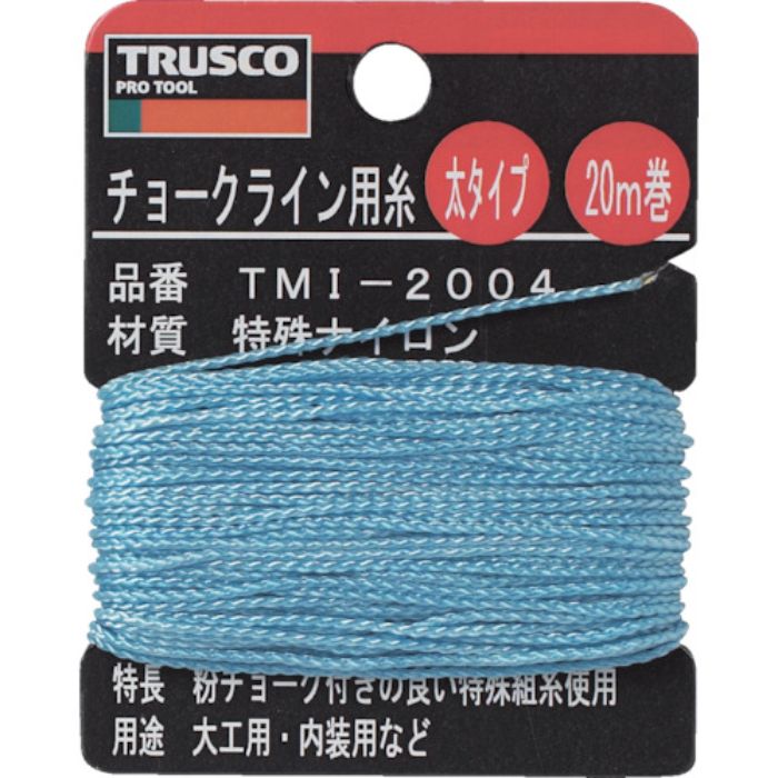TRUSCO チョークライン用糸 太20m巻(Tcode:2533715)