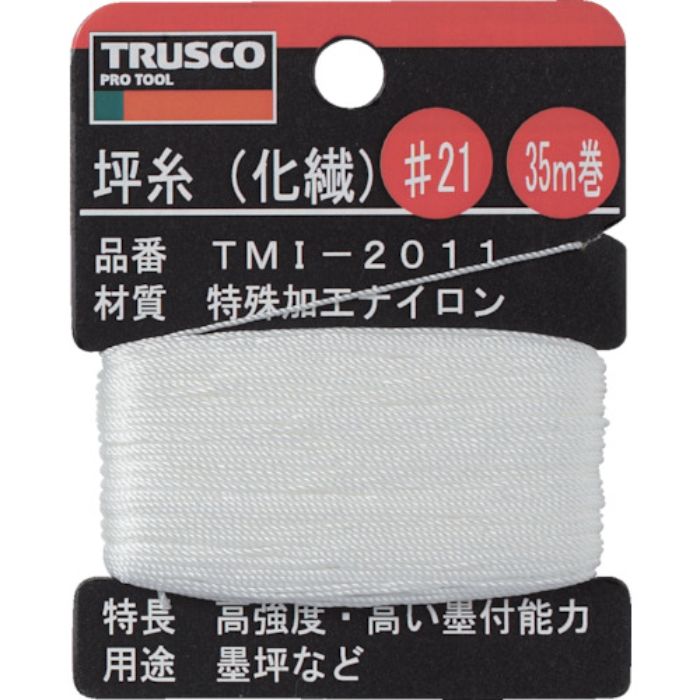 TRUSCO 坪糸(化繊) #21 35m巻(Tcode:2533219)