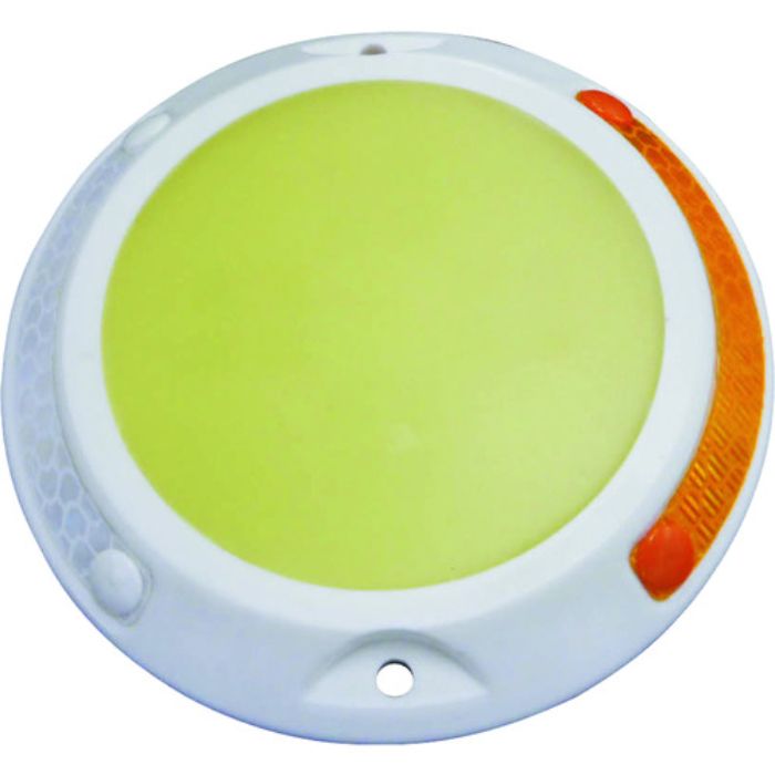 日東エルマテ 蓄光反射縁石鋲 外径110mm×厚さ11mm(Tcode:1602658)