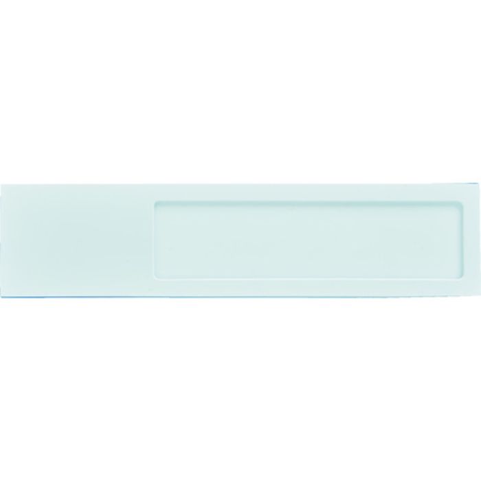 TRUSCO ネームケース 白 一人用 40X170X7MM