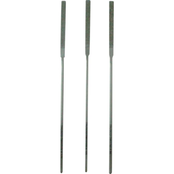 TRUSCO ダイヤモンドニードルヤスリ 平 3本組セット(Tcode:3289265)