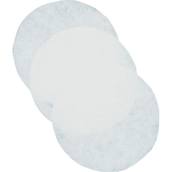 TRUSCO モーターフィルター 粘着タイプ(10枚入)400ΦMM 厚さ4mm(Tcode:2579655)