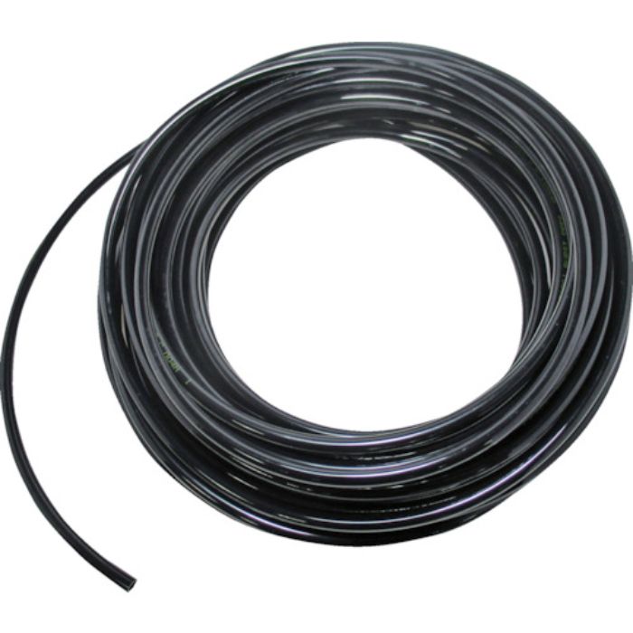 TRUSCO ナイロンチューブ 12X9.0 100M 黒(Tcode:3948779)