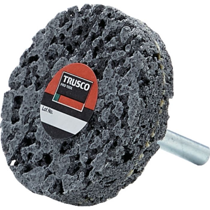 TRUSCO 軸付ナイロンホイール 軸径6mm #120(Tcode:8550556)