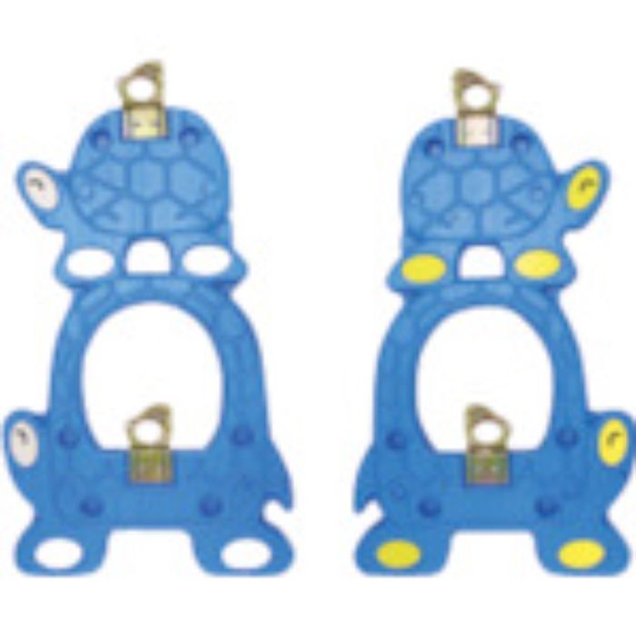 ANZEN 単管バリケード トータス君 ブルー(簡単クランプ付)(Tcode:4367350)